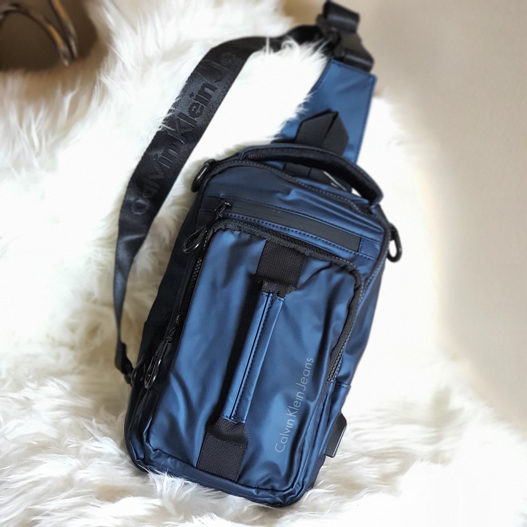 calvin klein chest bag