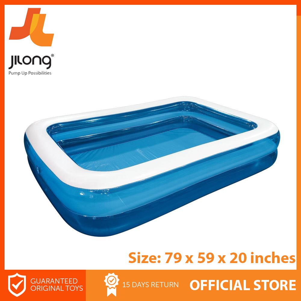 giant rectangular pool