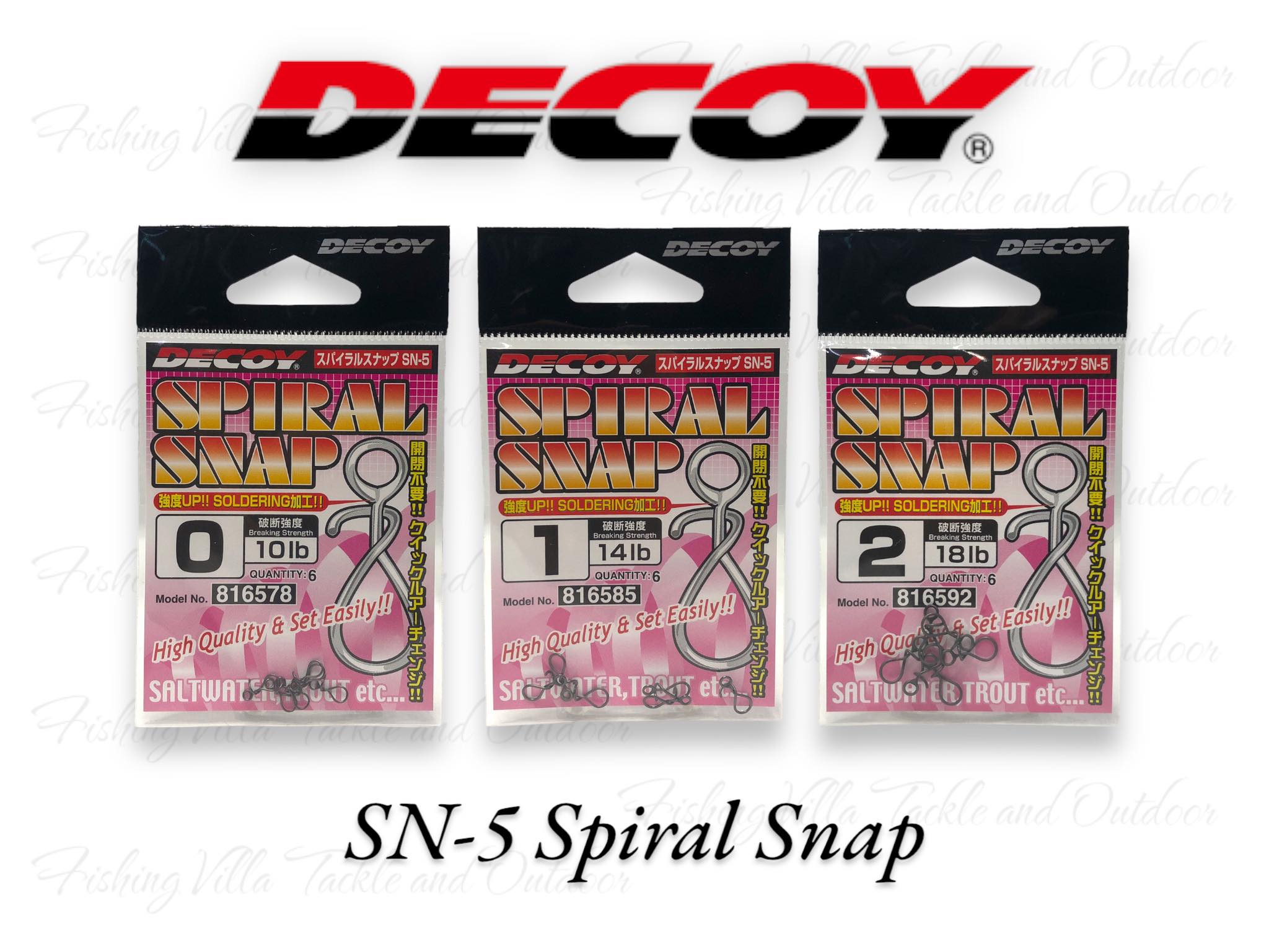 Decoy SN-5 Spiral Snap
