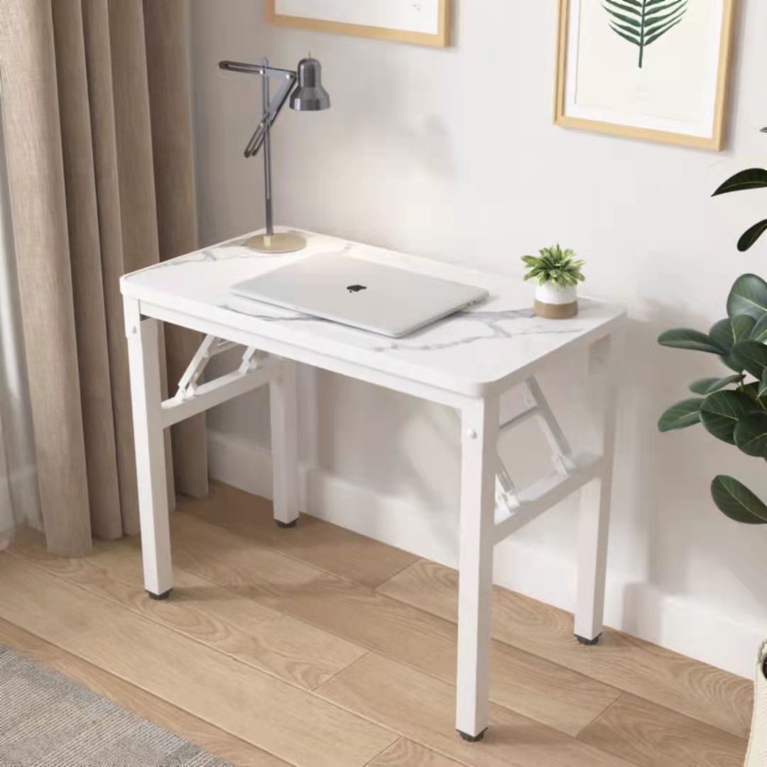 Household Foldable Computer Desk Office Desk Study Folding Table 120*40