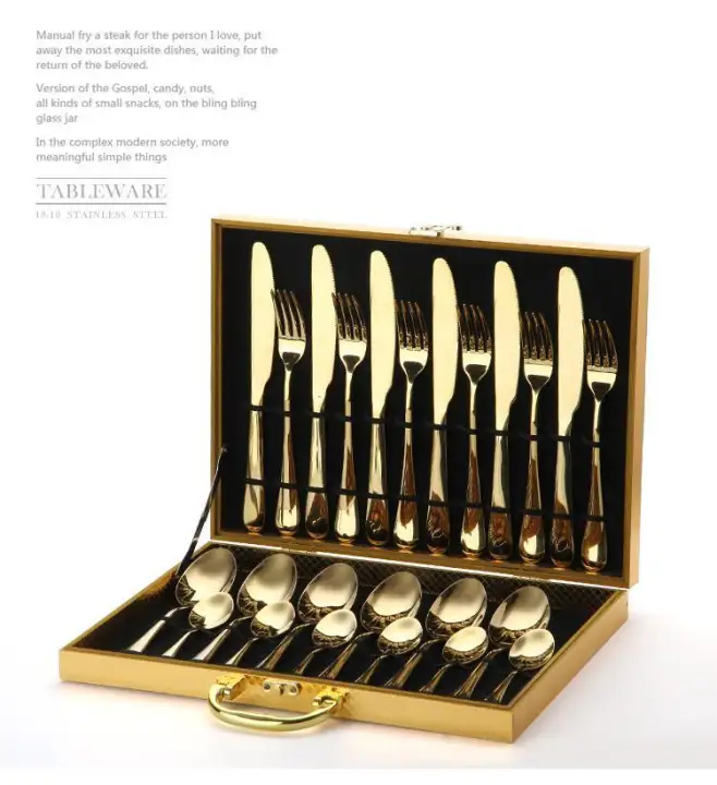 boxed cutlery set