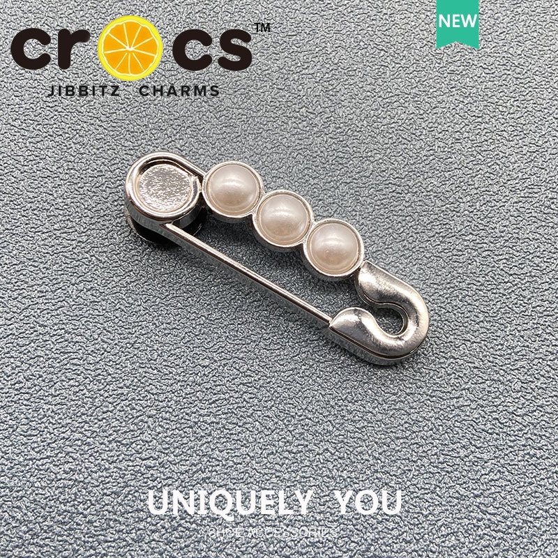 jibbitz cross charms Silver Metal Shoe Buckle Hole Accessories Handsome  Trendy Jewelry DIY Flower
