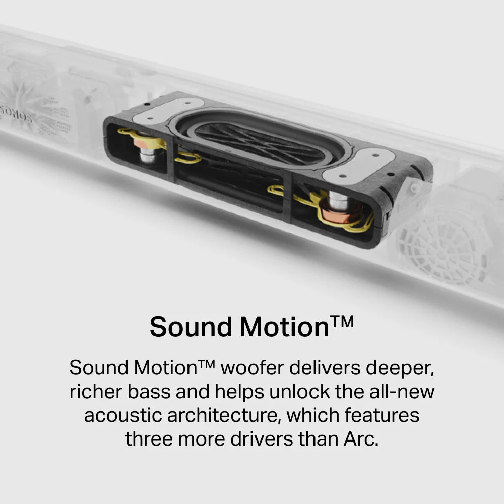 Sonos Arc Ultra Soundbar with Spatial Audio and Dolby Atmos - Main Image