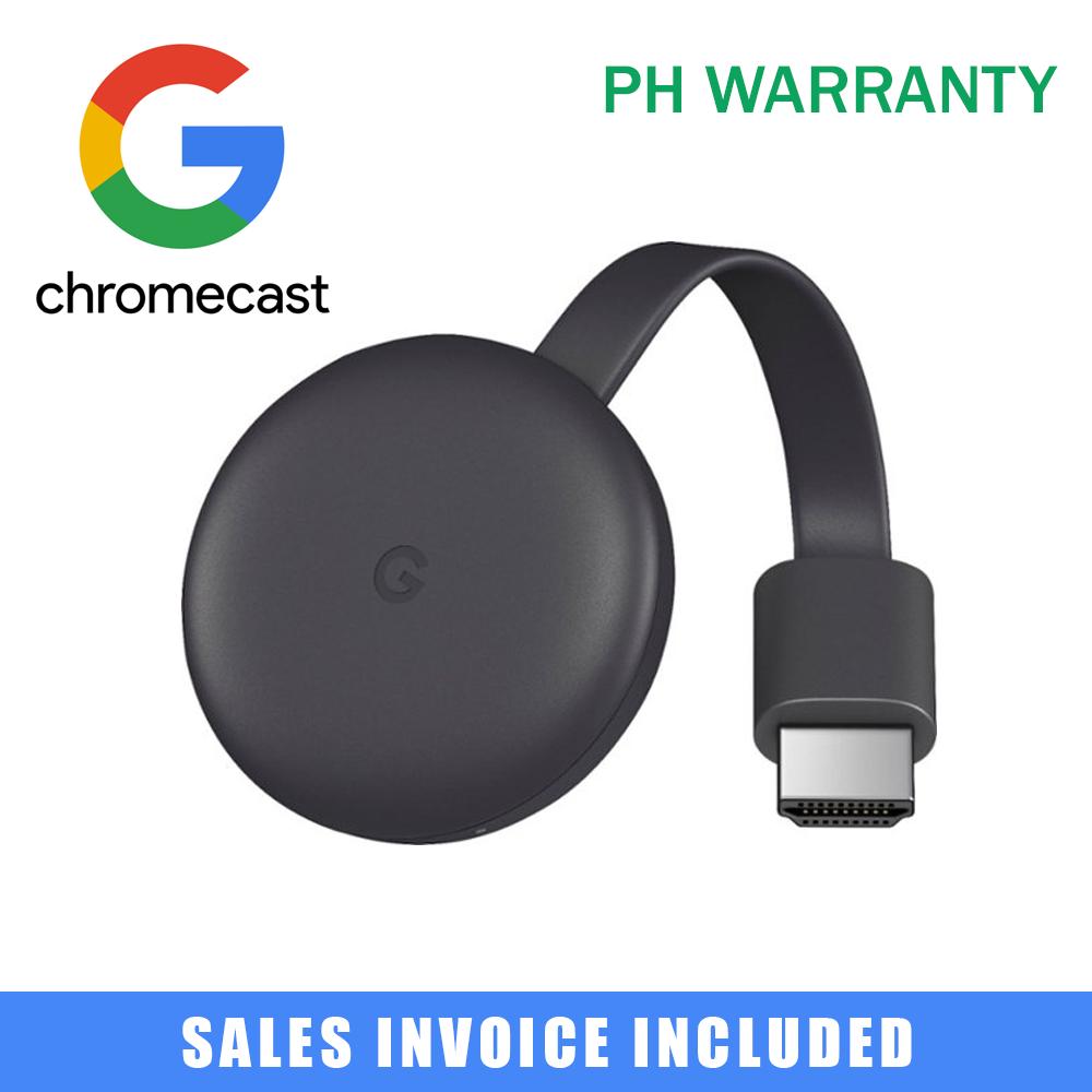 Google Chromecast 3 Latest 2018 HDMI Media Streaming player (Charcoal)