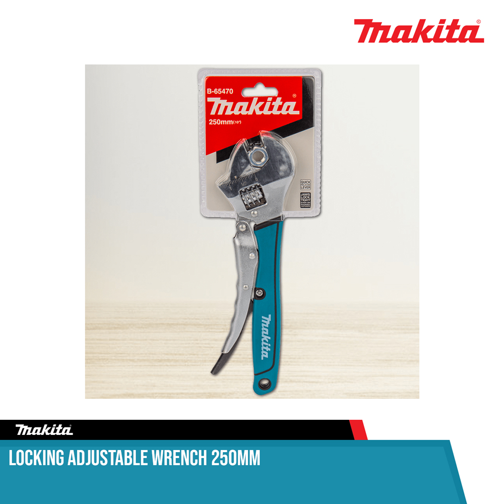 MAKITA Locking Adjustable Wrench 250mm (B65470) Lazada PH