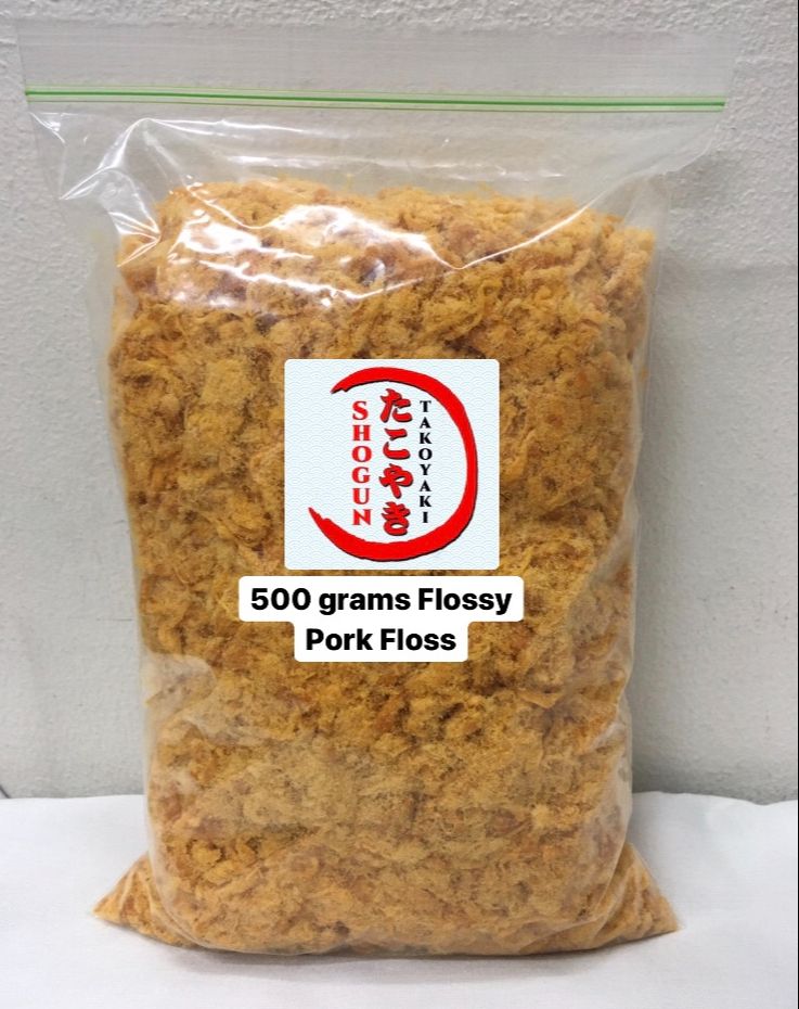 "Pork Floss / Pork Floss FLOSSY Takoyaki topping / Ma Hu Powdery