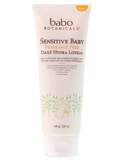 babo botanicals sensitive baby daily hydra lotion