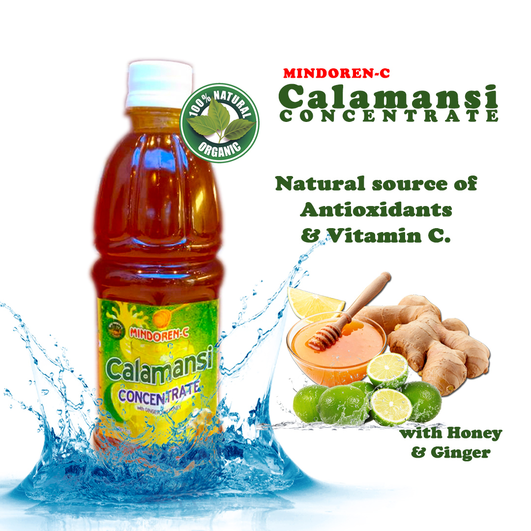 Calamansi Juice Concentrate Organic Original with Honey and Ginger