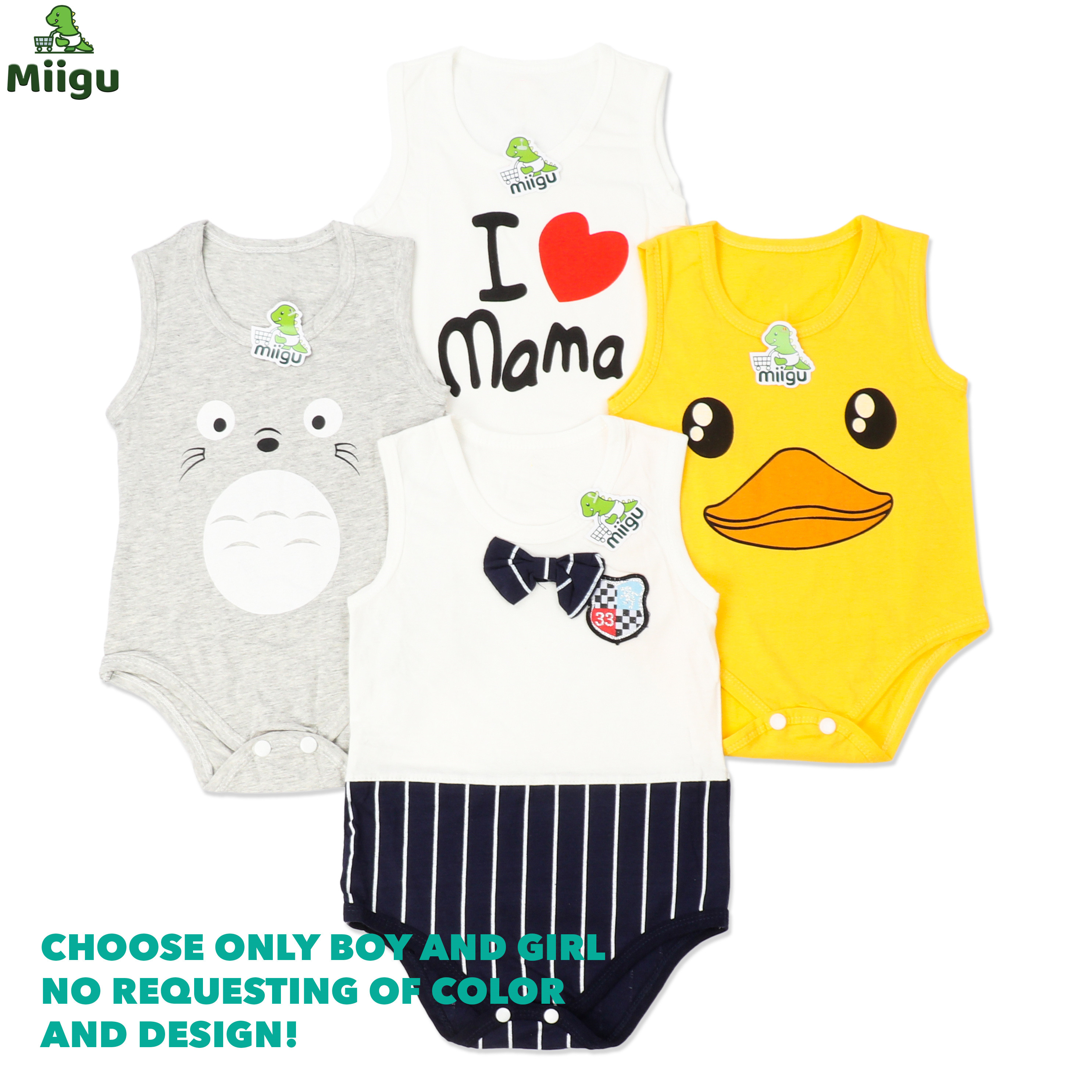 sleeveless baby onesie