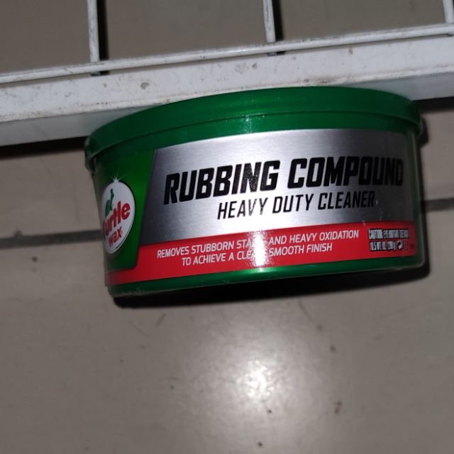 Turtle Wax Rubbing Compound Heavy Duty 298g Removes Oxidation , Swirl