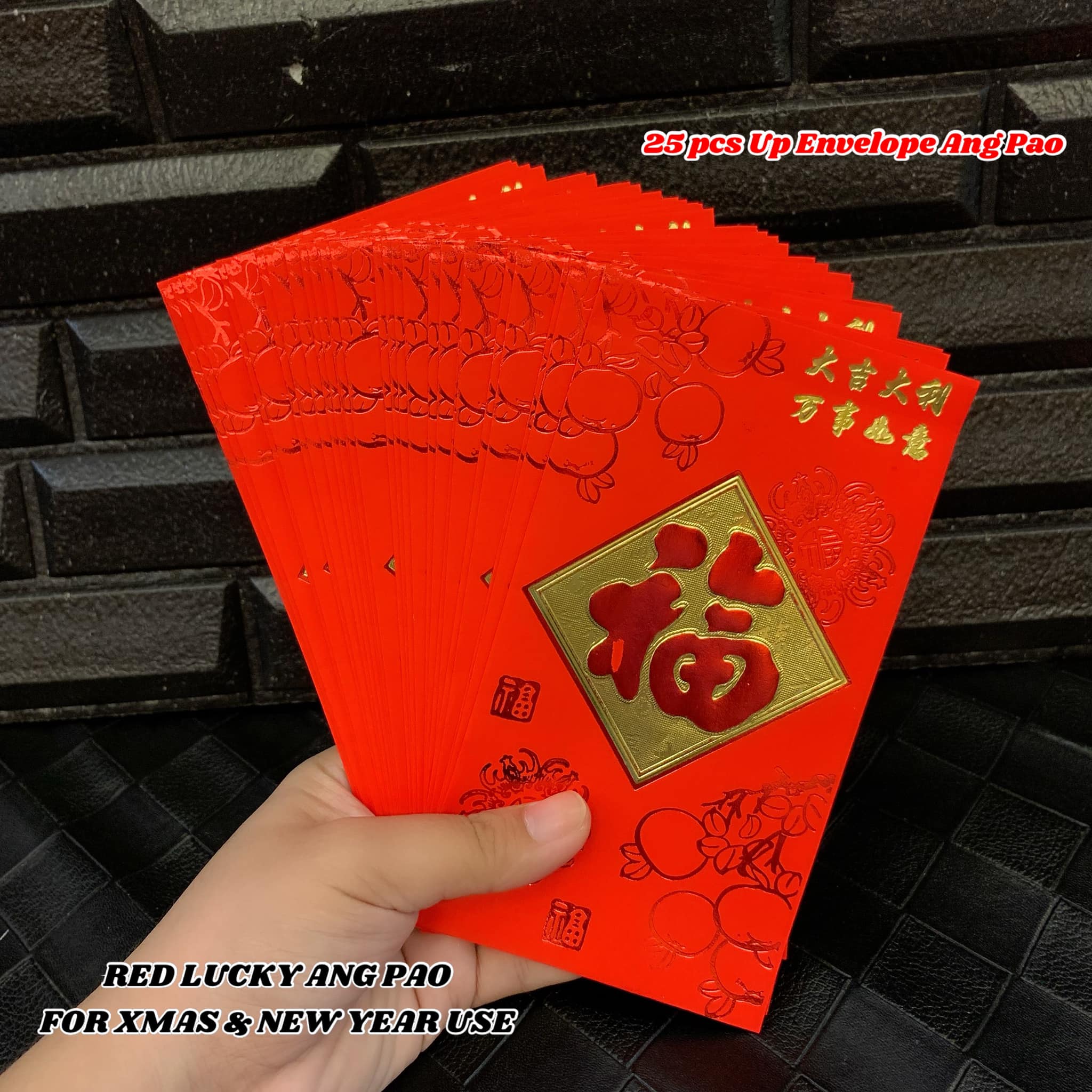LUCKY CHARMS 999 ANG PAO PACK FOR CHRISTMAS, NEW YEAR AND CHINESE NEW