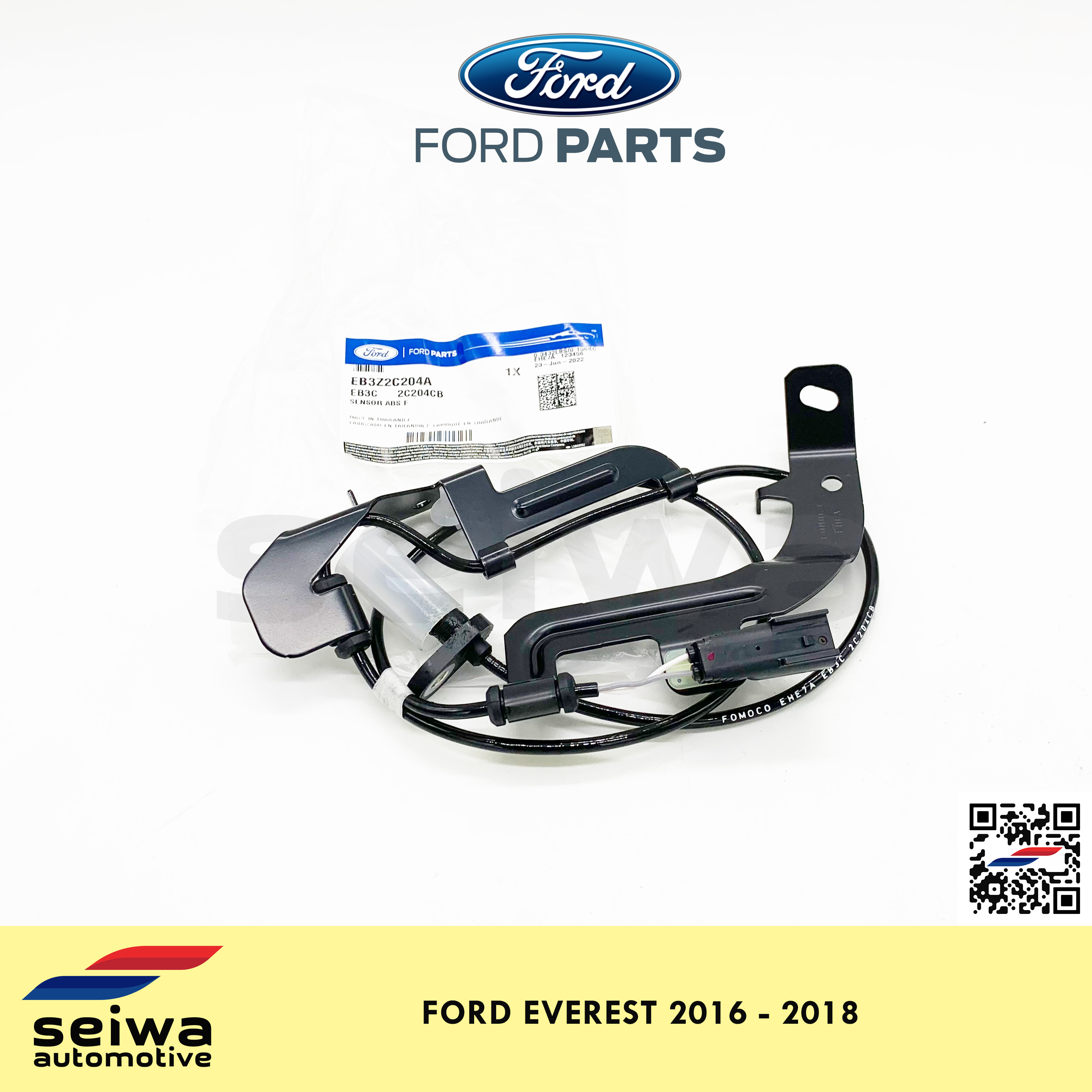 [2016 2018] Ford Everest ABS Sensor Front RH (Passenger) Genuine