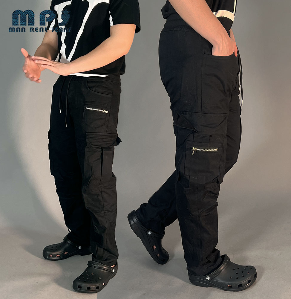MPJ 100% Cotton Stretch Fabric Multi-function City Tactical Sports Pants  Men's Cargo Pants Men's Casual Multi-pocket Pants | Lazada PH