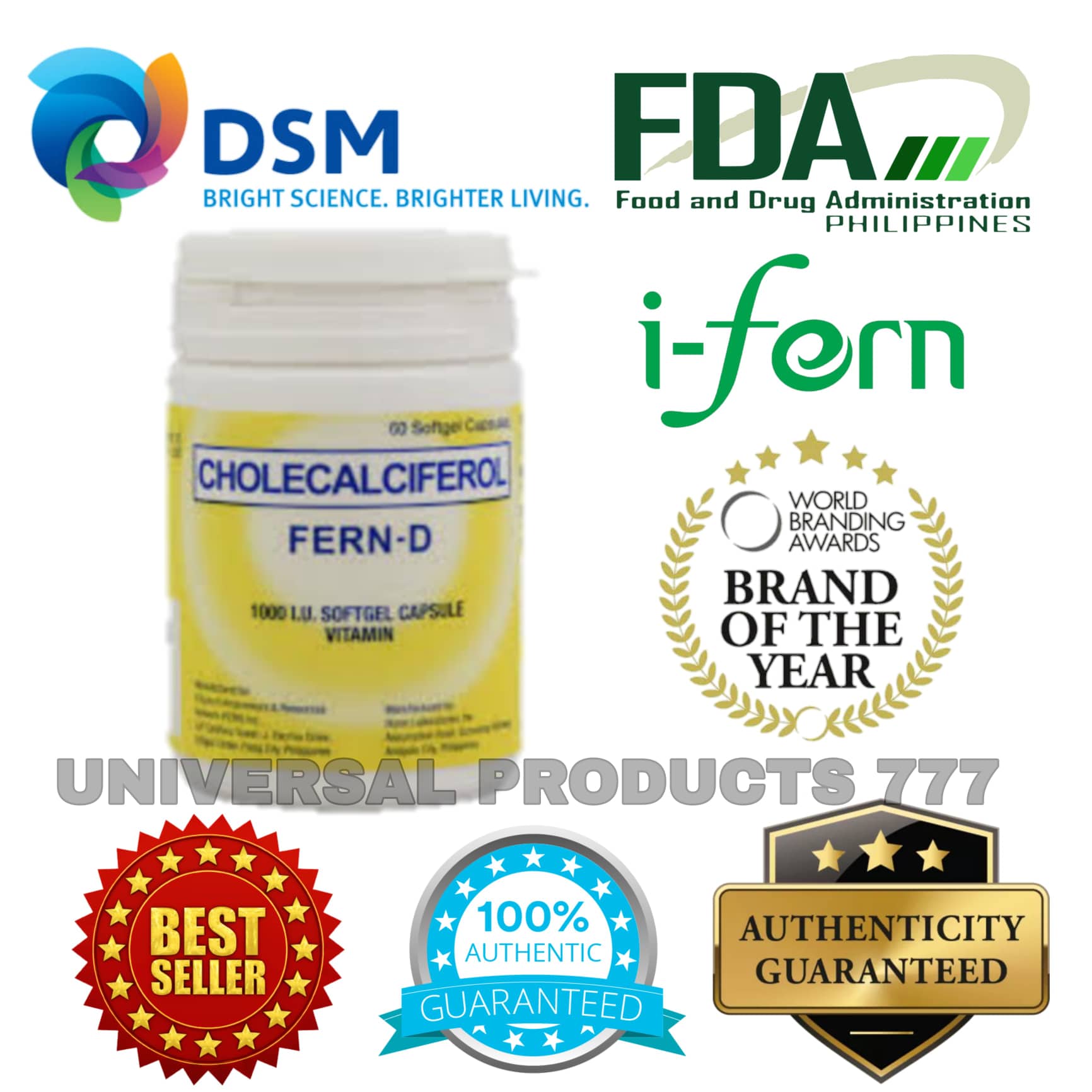 IFERN POWER TRIO FERND 120's and FERN D 60's , FERN ACTIV 60caps AND