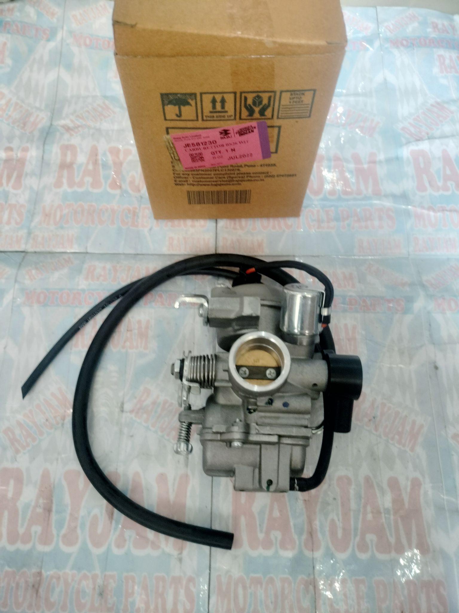 Carburetor Assembly with TPS Rouser 135 Genuine JE581230 Lazada PH