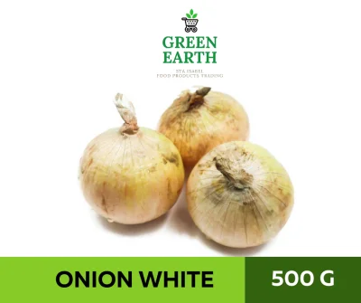 GREEN EARTH WHITE ONION - SIBUYAS PUTI - 500g