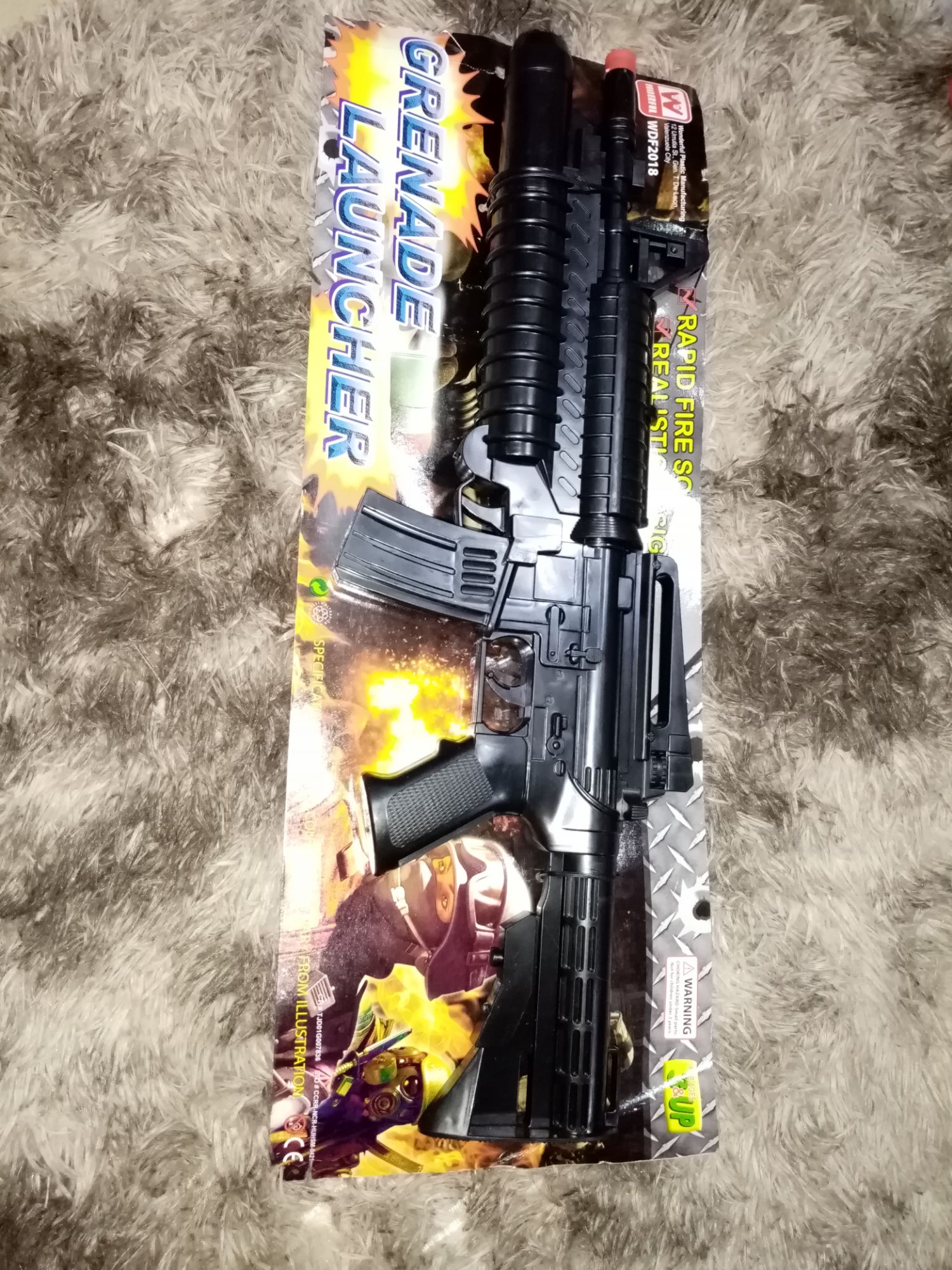 Plastic Toy gun/ fake gun Vibrating realistic toy gun for kids GR