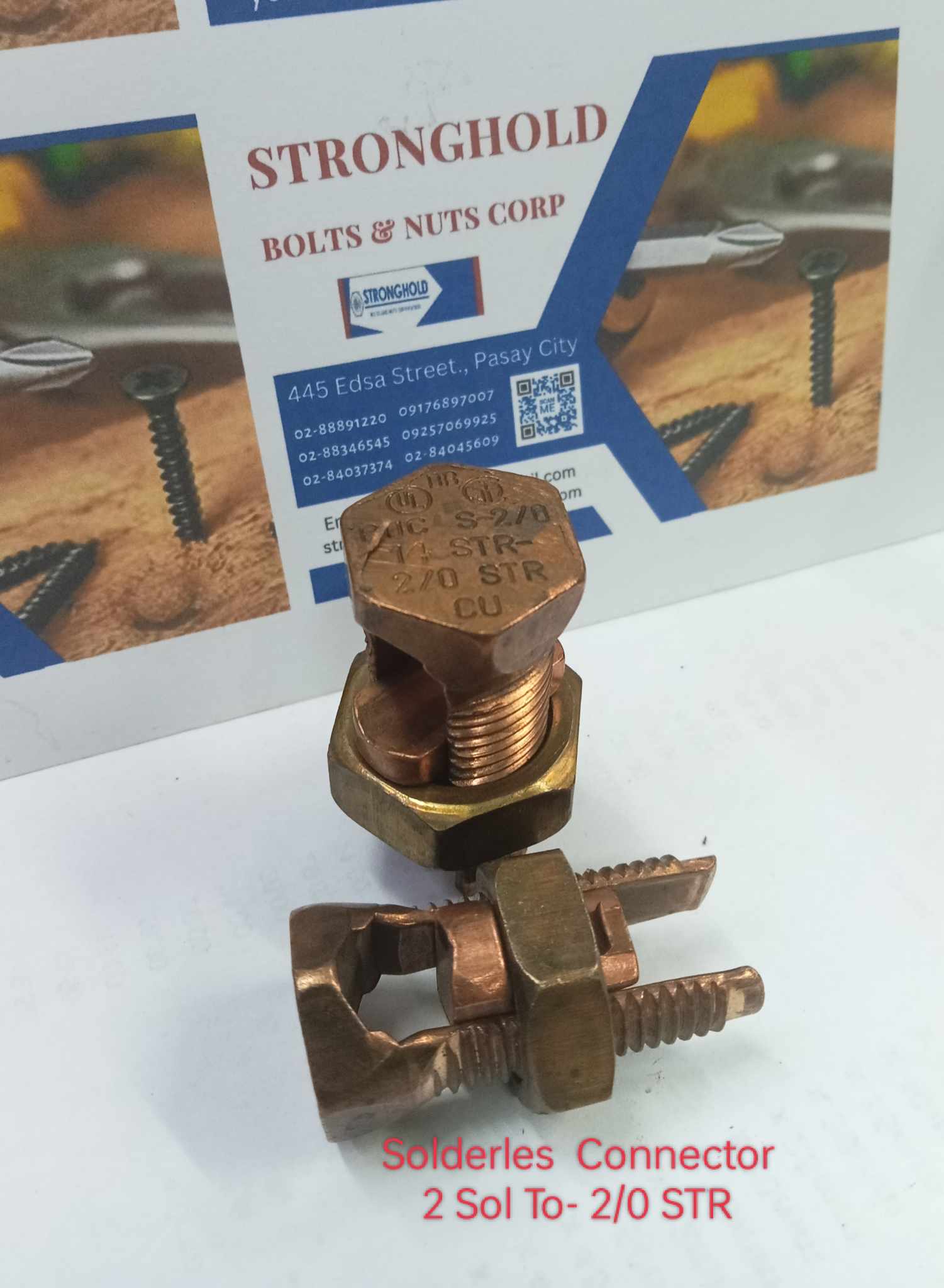 SOLID COPPER SOLDERLESS CONNECTOR 1PIECS PER ORDER | Lazada PH