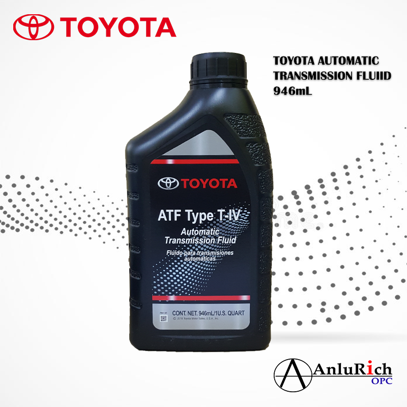 Automatic Transmission Fluid Type TIV 946ml TOYOTA 00279000T46S Lazada PH
