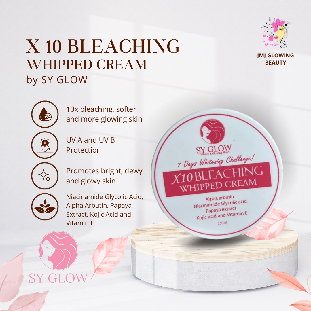 SY Glow x10 Bleaching Whipped Cream | Lazada PH
