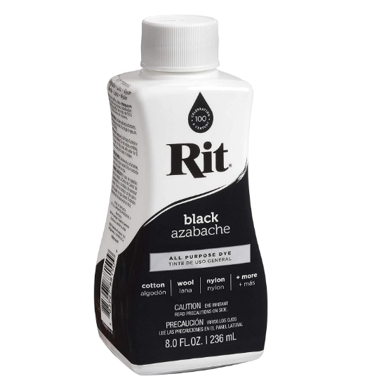 Rit Dye Powder Dye, 1-1/8 oz, Black, 10-Pack