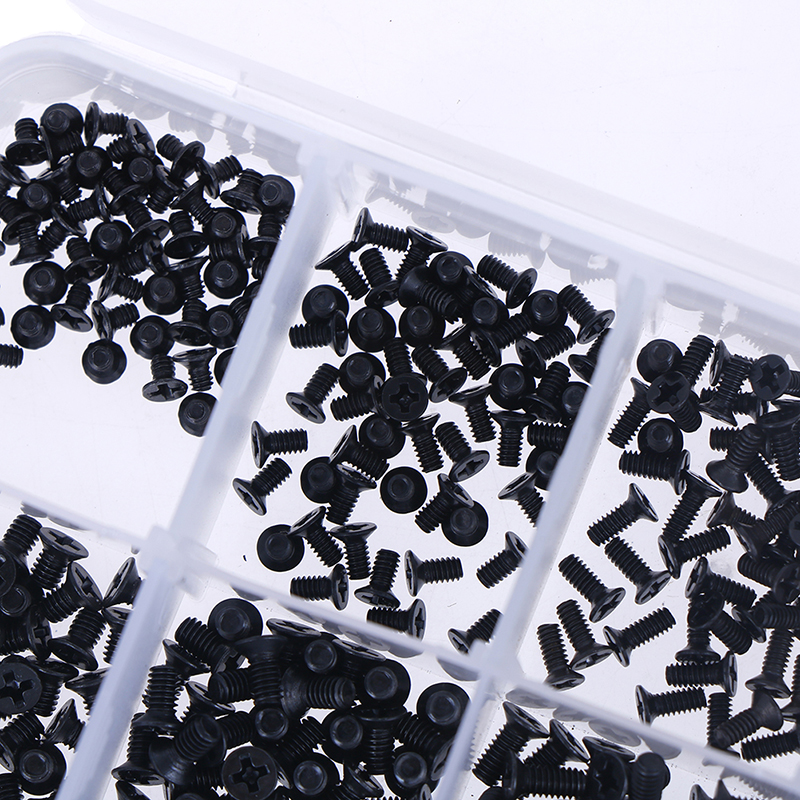 Veli Shy 500pcs laptop computer screws set universal screw m2 m2.3 m3