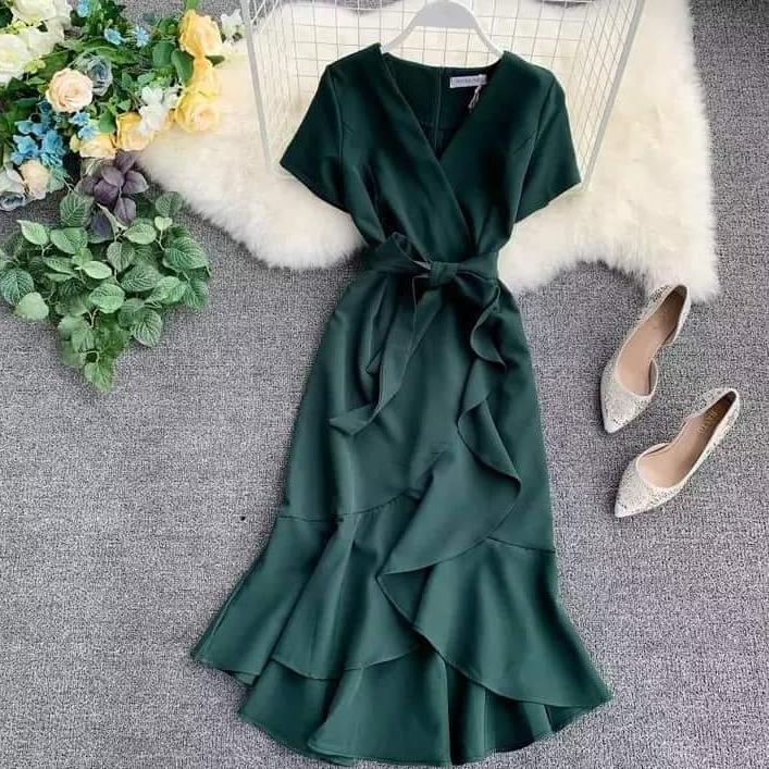 buy emerald green dress