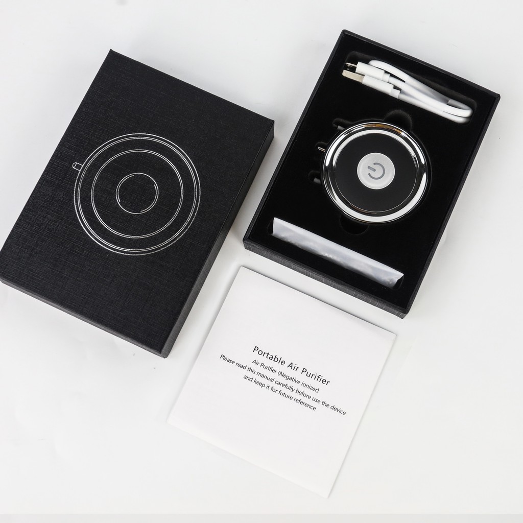 Air Purifier Necklace Portable Purifiers Wearable Personal Mini Ionizer