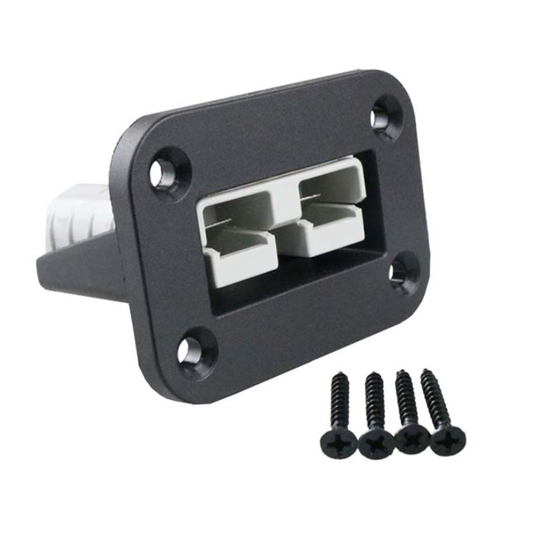 Flush Mount Anderson Plug 50 Amp Connector Kit Mounting Bracket Panel ...