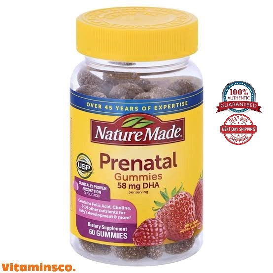Nature Made Prenatal Vitamin With Folic Acid Dha And Choline at Richard