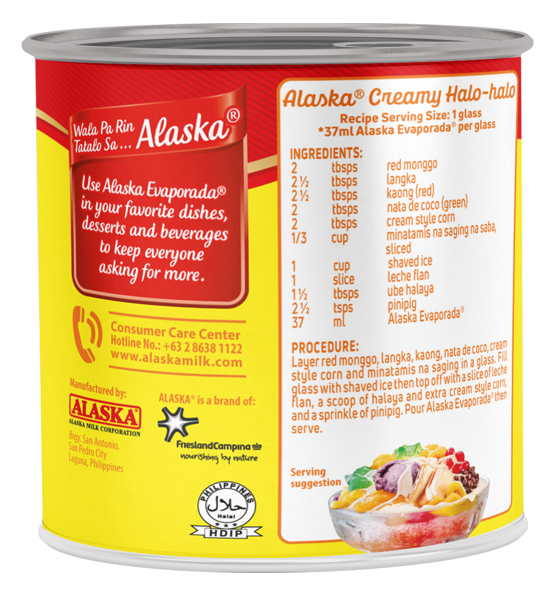 Alaska Evaporated Milk Nutrition Facts Nutrition Ftempo