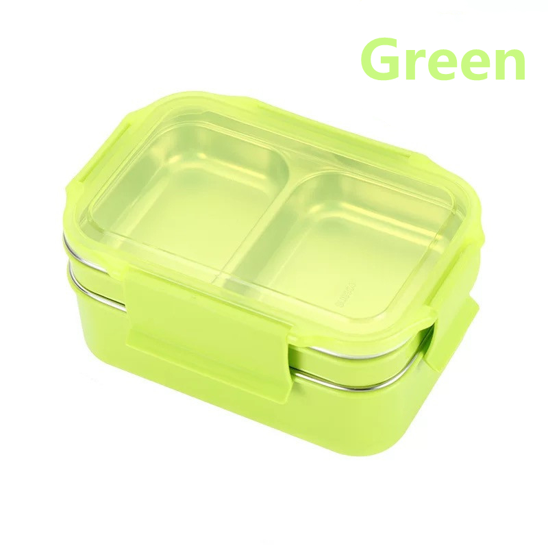 Stainless Steel Lunch Box Lunch Box Silicone Lid Dense Seal Separation ...