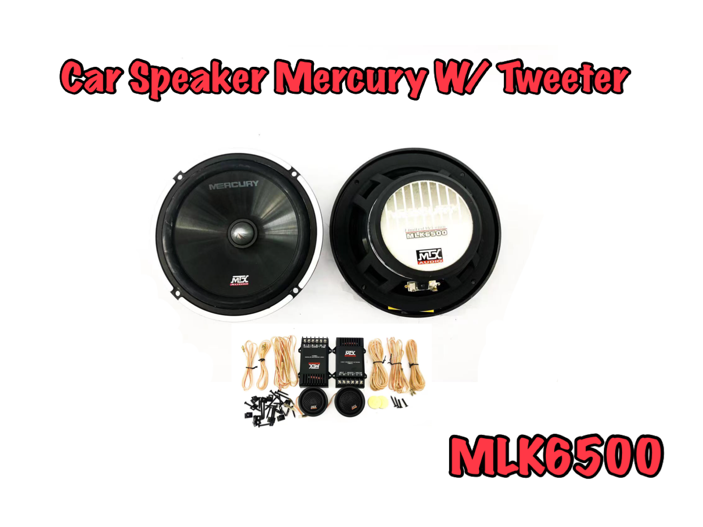 CPO.PH MLK6500 MERCURY W/TWEETER 6.5" 2 WAY COMPONENTS SOUND SYSTEM (PAIR) 1294 Lazada PH