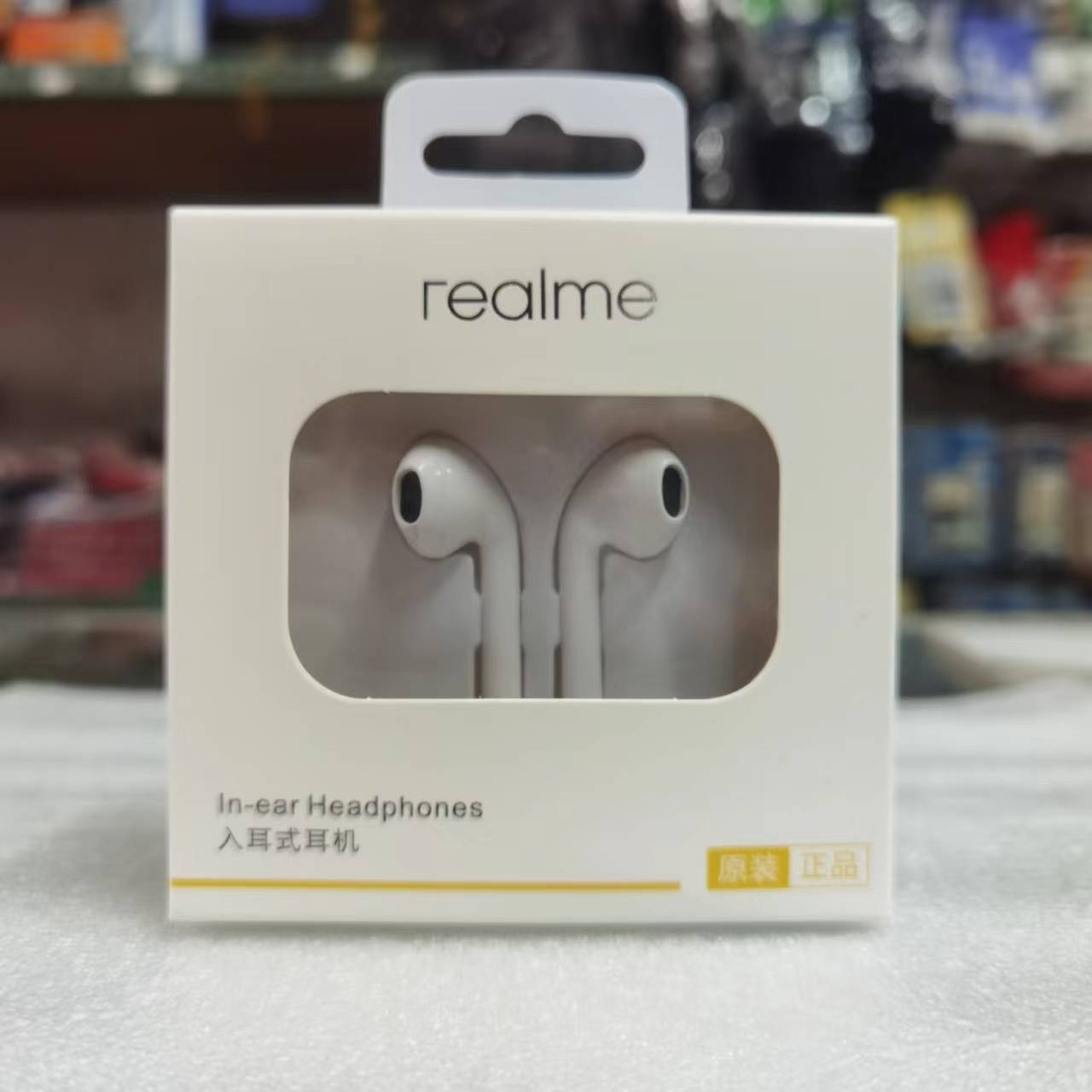 Realme earphones with mic original headset 3.5mm jack Bass