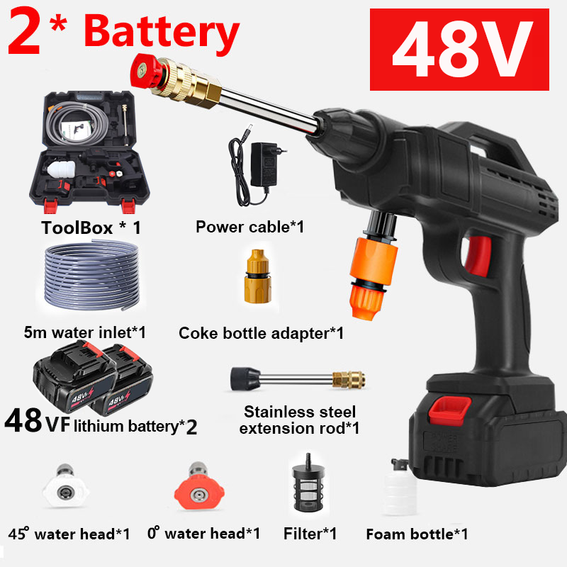 Cordless Pressure Washer 48v Multipurposing Machine, Easy, 47 OFF