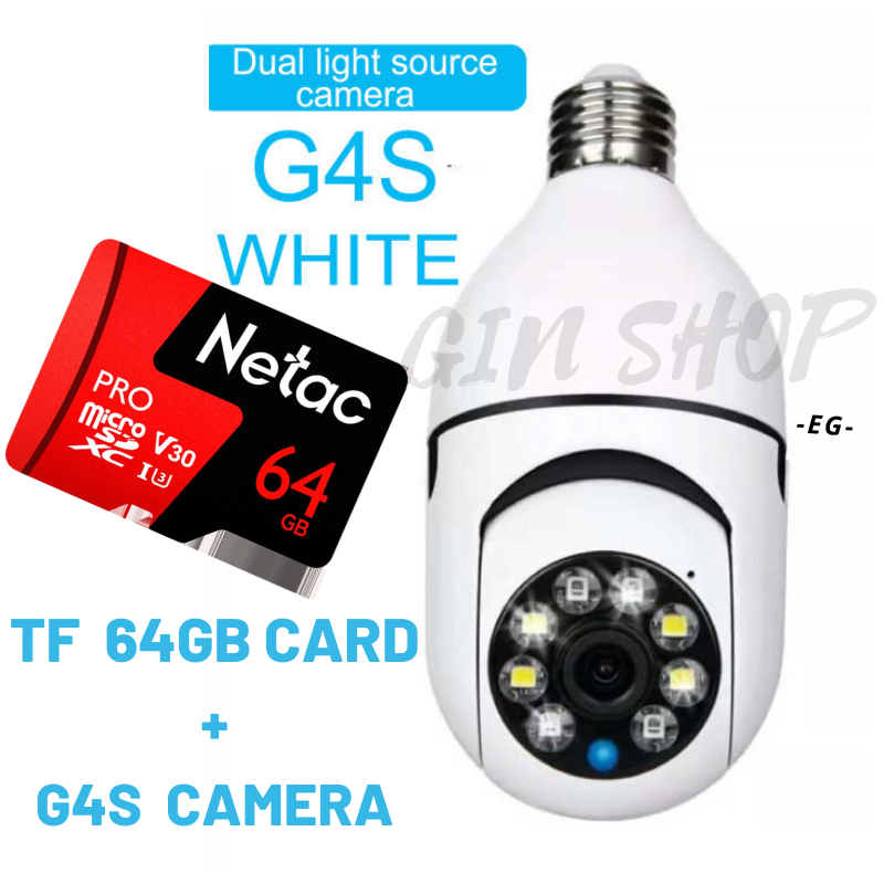 🥇EG-G4S HD 1080P rotatable 360° automatic tracking smart CCTV camera ...