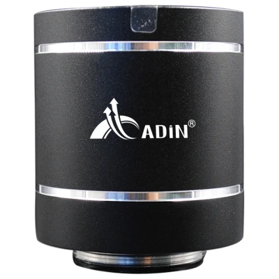 Adin Bluetooth Vibration Speaker Remote Control Portable FM Radio Wireless Speaker 20W Column Bass Computer Speakers