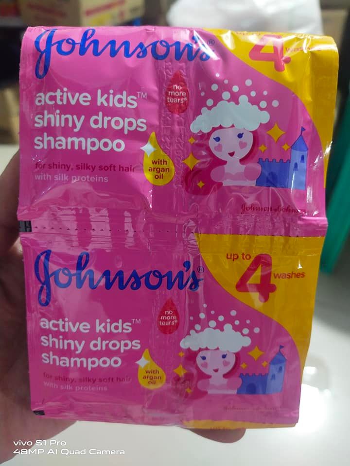 Johnson’s Kid’s Shampoo sold per 6 sachets Lazada PH