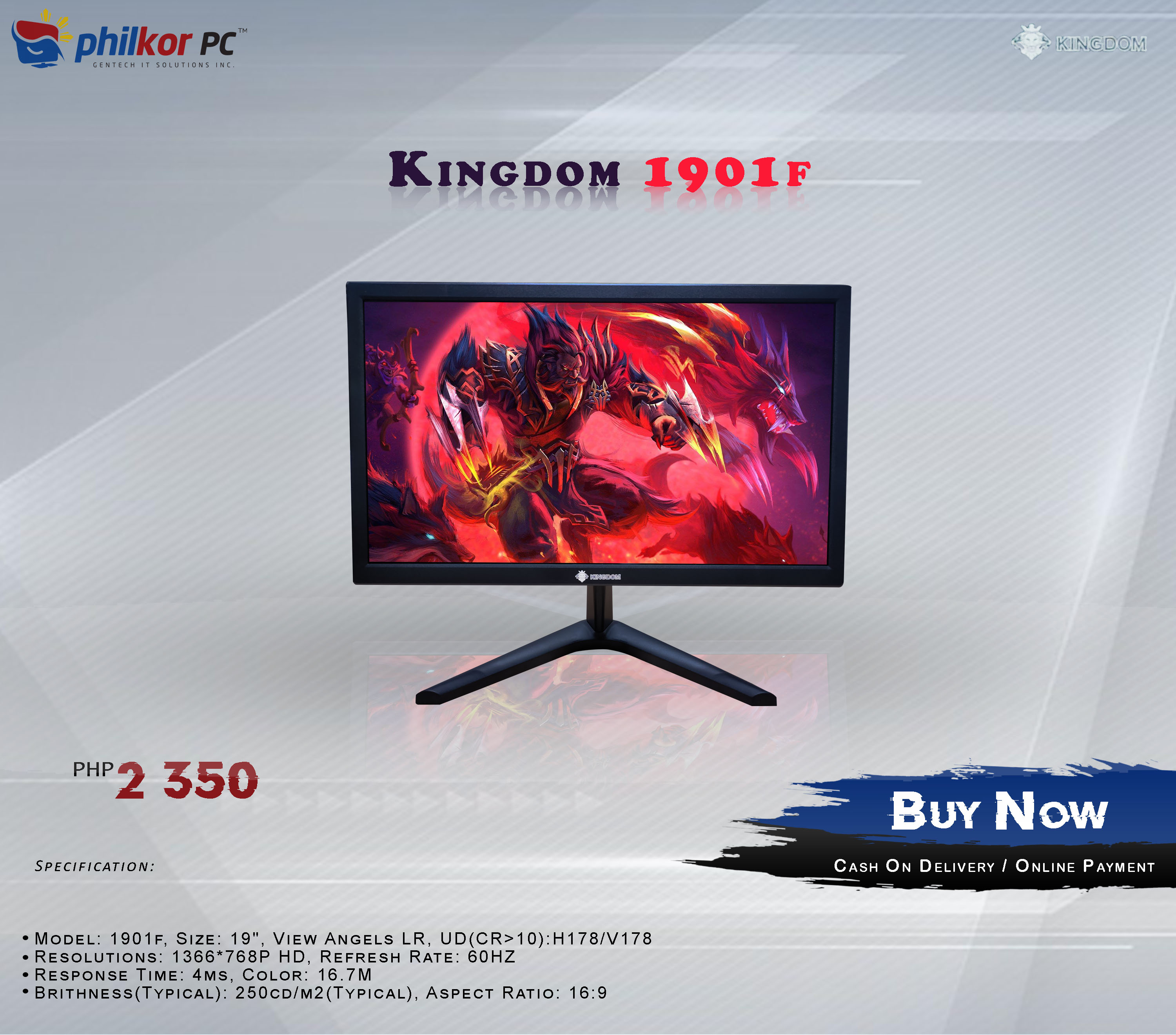 kingdom monitor 144hz review