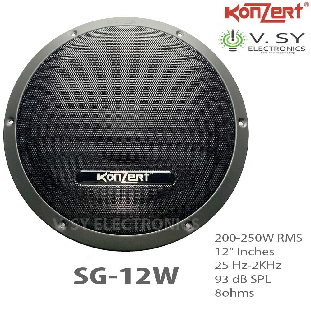 Konzert 12 hot sale inch speakers