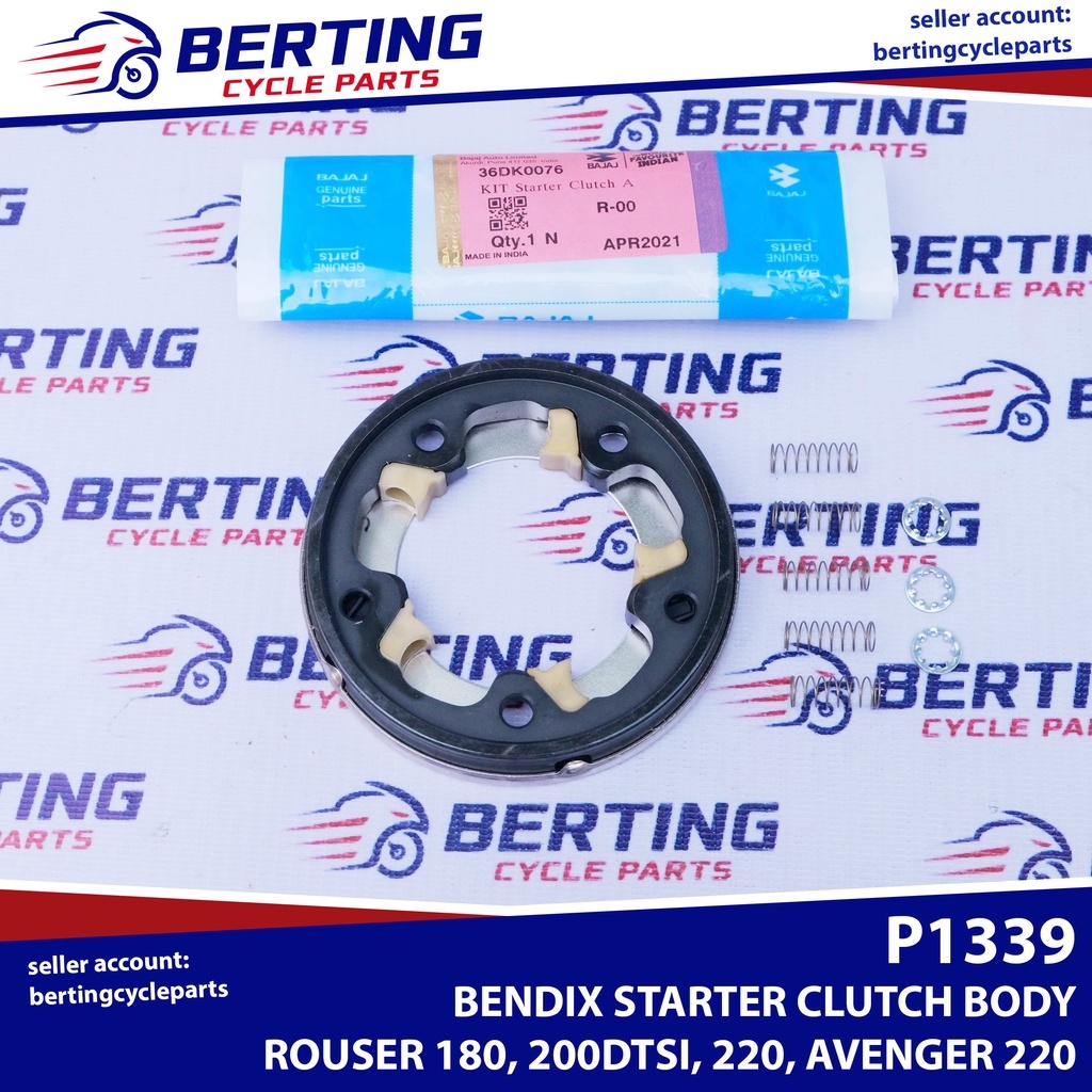 BENDIX DRIVE KIT STARTER CLUTCH ASSY Rouser 180 200 DTSI old 220