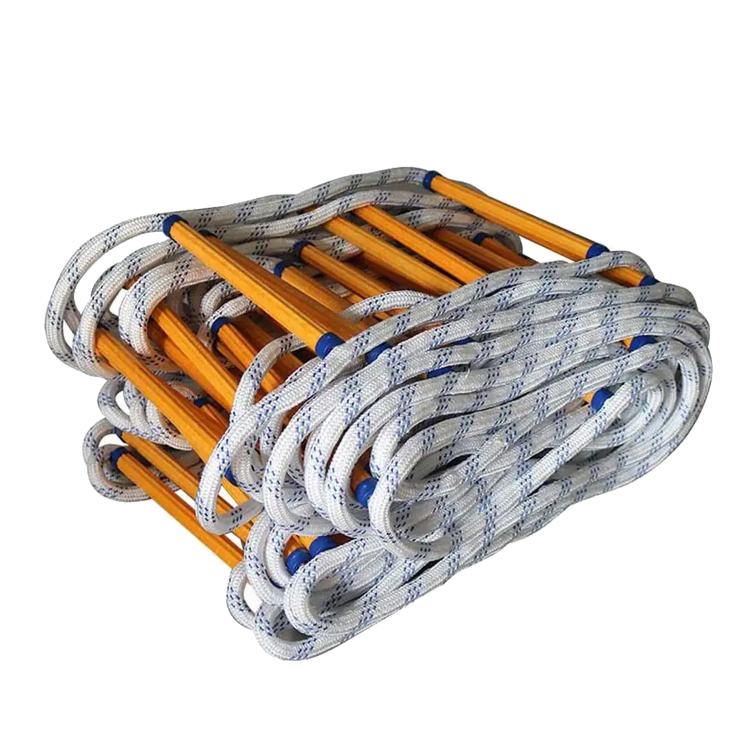 [5m soft rope] Fire Rescue Rope Ladder, Escape Ladder, Convenient ...