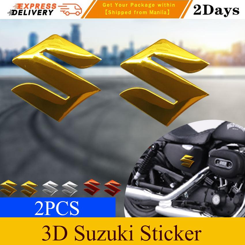 Suzuki Motorcycle Car Emblem Badge Decal 3d Wheel Logo S Sticker