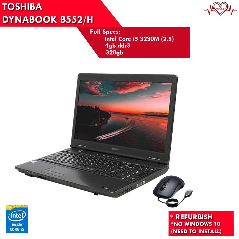 TOSHIBA DYNABOOK B552/H/ 15