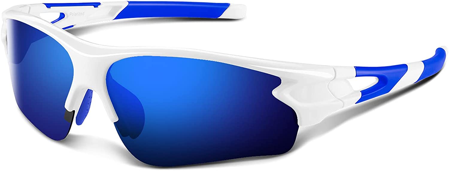 BEACOOL Polarized Sports Sunglasses for Men Women Youth Baseball Fishing  Cycling Running Golf Motorcycle Tac Glasses UV400