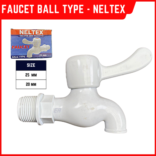 NELTEX FAUCET BALL TYPE (Available 20 mm or 25 mm) Lazada PH