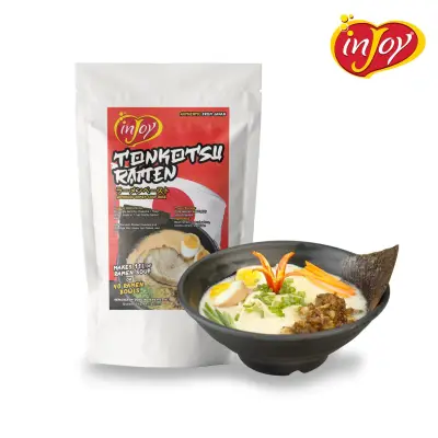 inJoy Tonkotsu Ramen Paste/ Broth 1kg | Authentic Japanese Ramen | Good for 50 servings!