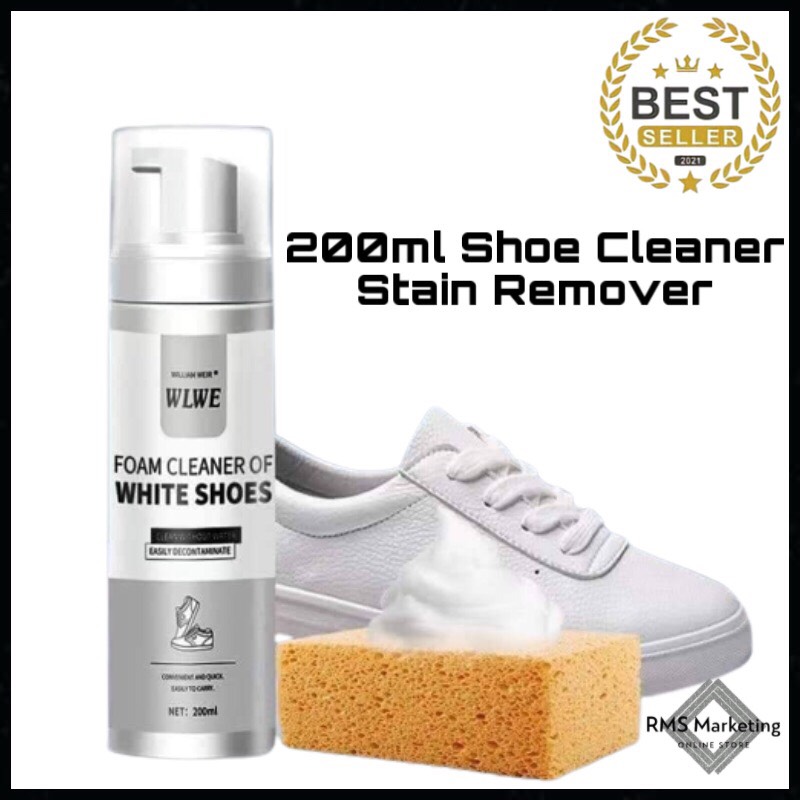 WILLIAM WEIR Shoe Cleaner 200ml White Shoes Cleaner No water Washing