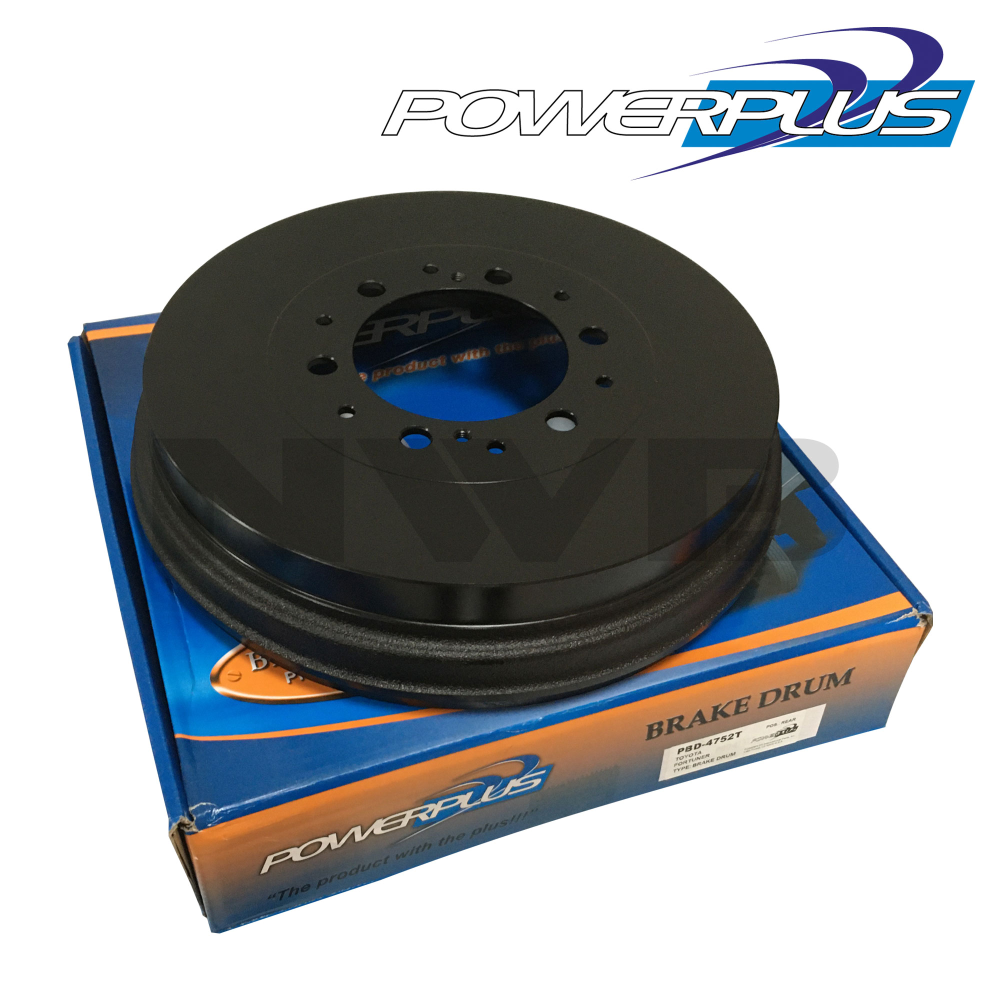 Powerplus Brake Drum Rear for Toyota Fortuner, HiLux 4x4 20052016