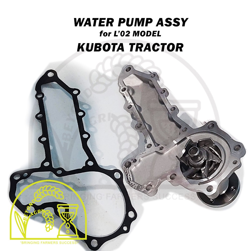 Brand New Water Pump For Kubota L4200, L4300, L4310, L4610, L4240 Compact Tractors – 6 Month Warranty